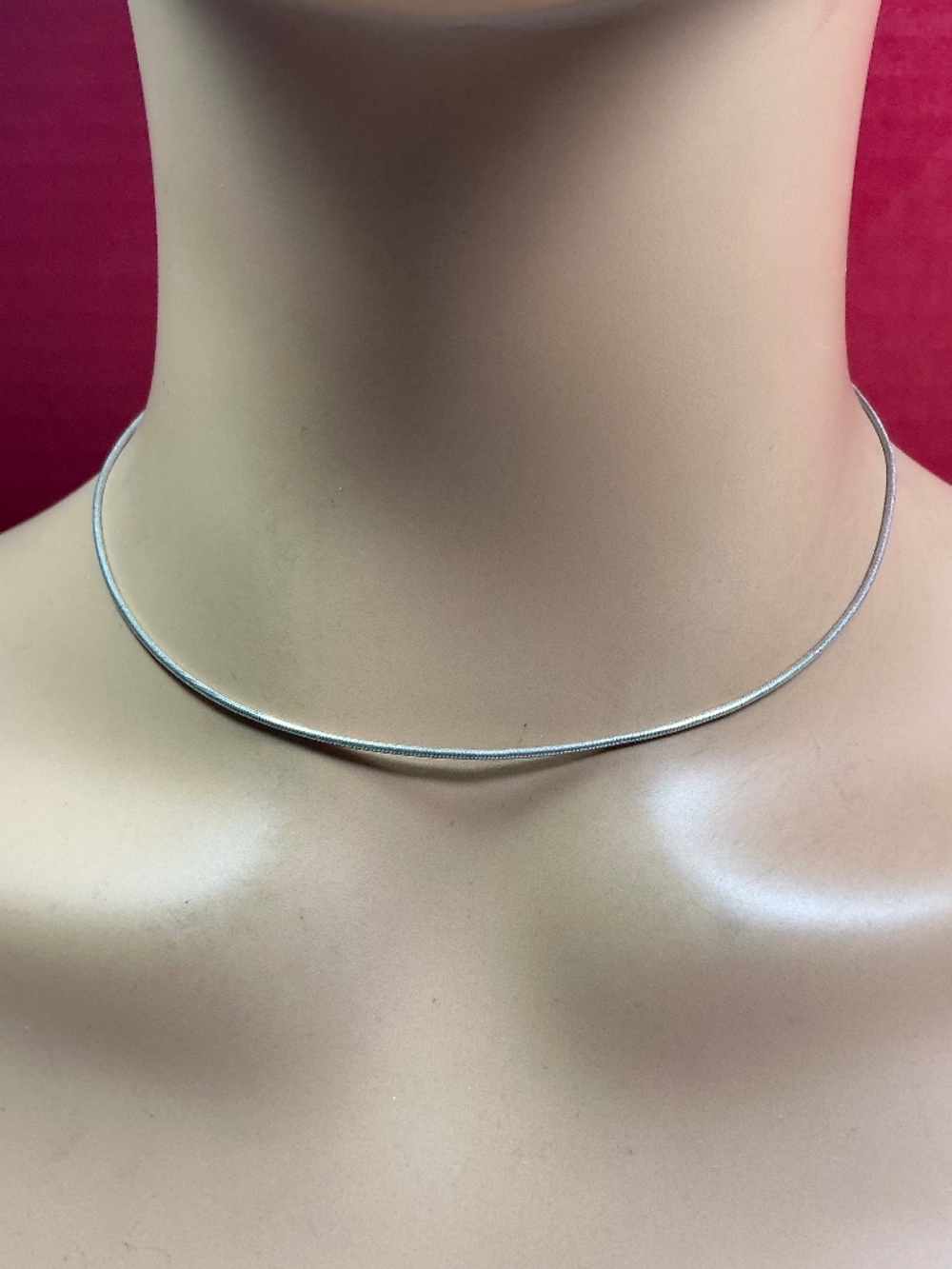 FAS Italian Sterling Silver Snake 🐍 Chain. 16 inches long